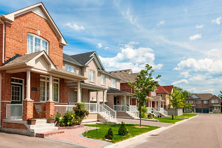 Rental property representing deals that can be lost when credit disruptions from identity theft delay financing