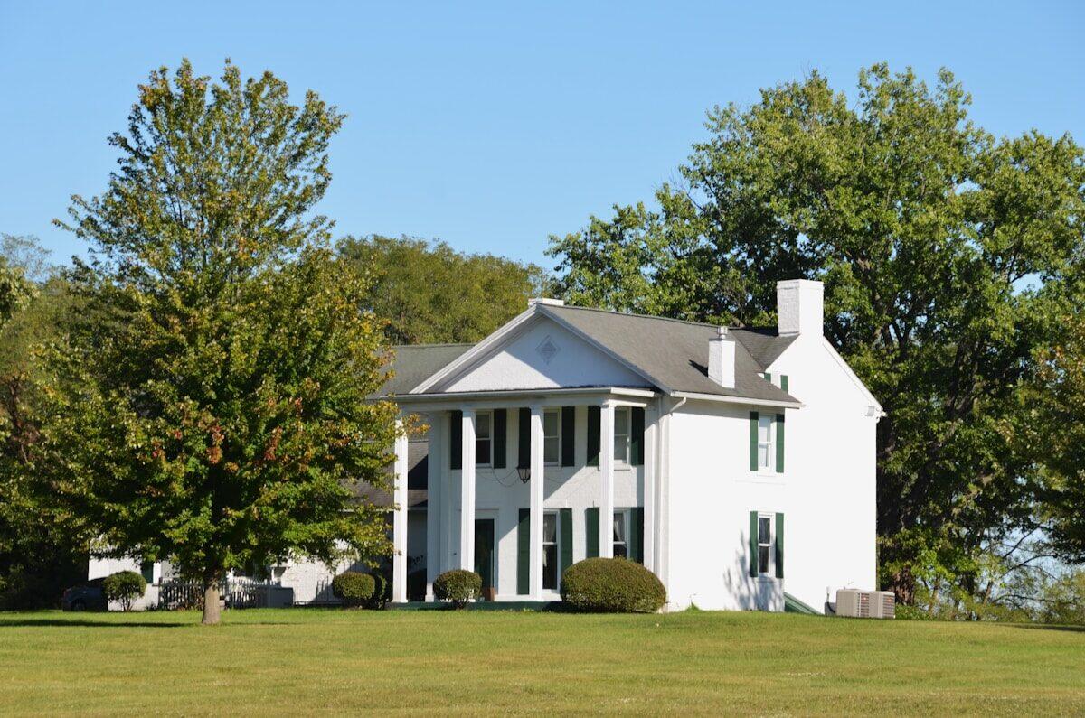 Suburban single-family rental property in a secondary market