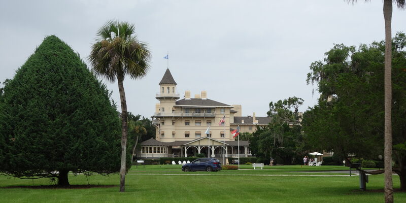 Jekyll Island beach with driftwood and golden barrier island coastline
