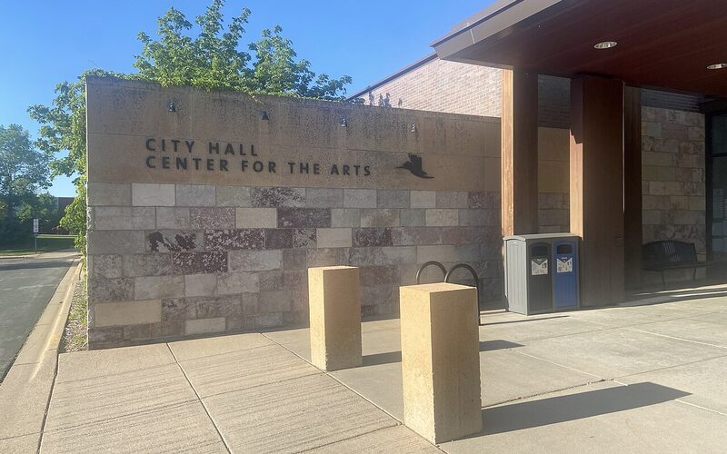 Bloomington City Hall and Center for the Arts building in Bloomington, Minnesota