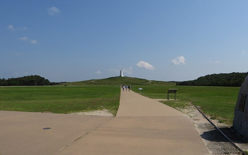 Wright Brothers National Memorial at Kill Devil Hills on North Carolina's Outer Banks