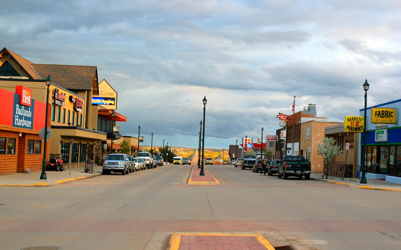 Watford City, North Dakota with Bakken energy development