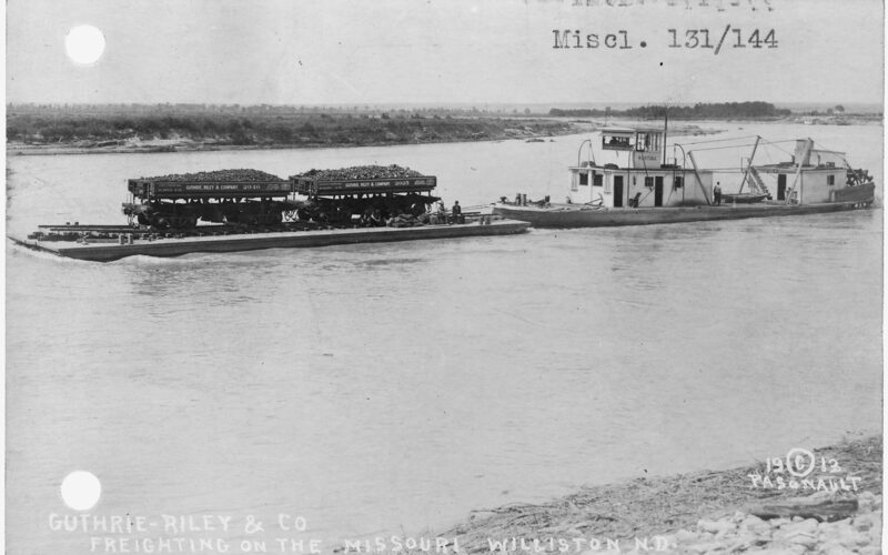 Williston, North Dakota with Bakken oil field infrastructure