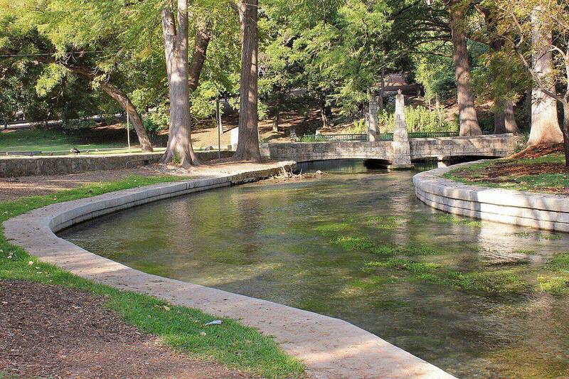 Comal River in New Braunfels, Texas