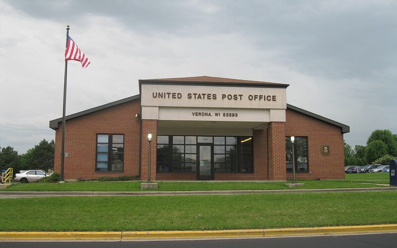 Verona Wisconsin with Epic Systems campus and surrounding residential areas